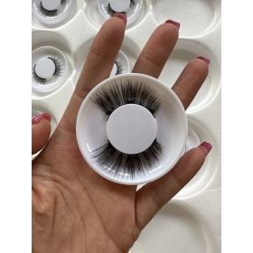 Magnetic Suction False Eyelashes Little Devil Supernatural Magnet Suit (Option: KS023-1pair Eyelash Plus White Clip)