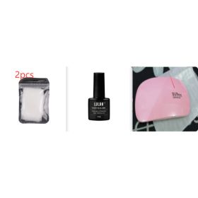 Nail Extension Fiber Set Nail Extension Gel Repair Liquid Paper-free Support Sheet (Option: Set1)